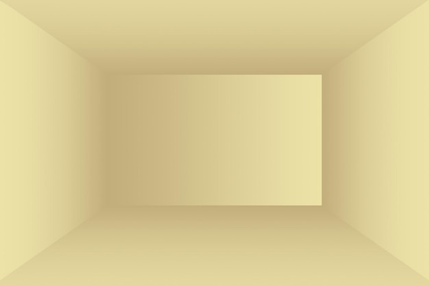 Abstract luxury gold yellow gradient studio wall, well use as background,layout,banner and product presentation.