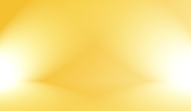 Abstract luxury gold yellow gradient studio wall, well use as background,layout,banner and product presentation.