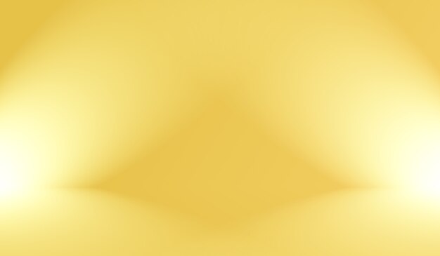 Abstract Luxury Gold yellow gradient studio wall, well use as background,layout,banner and product presentation.