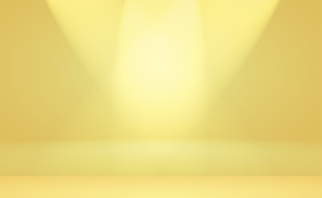 Abstract luxury gold yellow gradient studio wall, well use as background,layout,banner and product presentation.