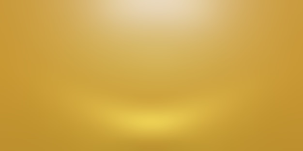 Abstract luxury gold yellow gradient studio wall, well use as background,layout,banner and product presentation.