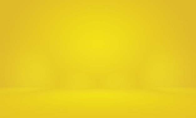Abstract luxury gold yellow gradient studio wall well use as backgroundlayoutbanner and product pres