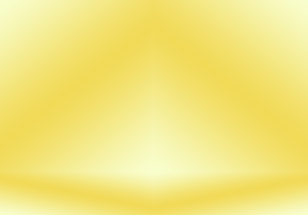 Abstract luxury gold yellow gradient studio wall well use as backgroundlayoutbanner and product pres...