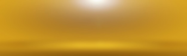 Free photo abstract luxury gold yellow gradient studio wall well use as backgroundlayoutbanner and product presentation