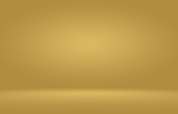 Free photo abstract luxury gold yellow gradient studio wall well use as backgroundlayoutbanner and product presentation