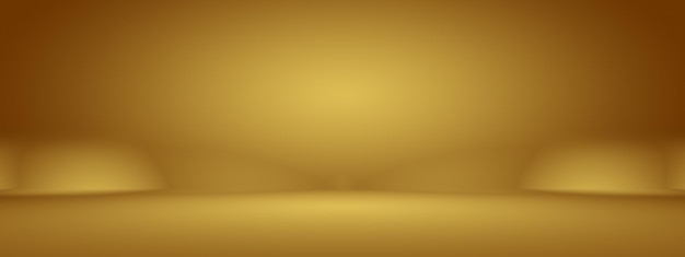 Free photo abstract luxury gold yellow gradient studio wall well use as backgroundlayoutbanner and product presentation