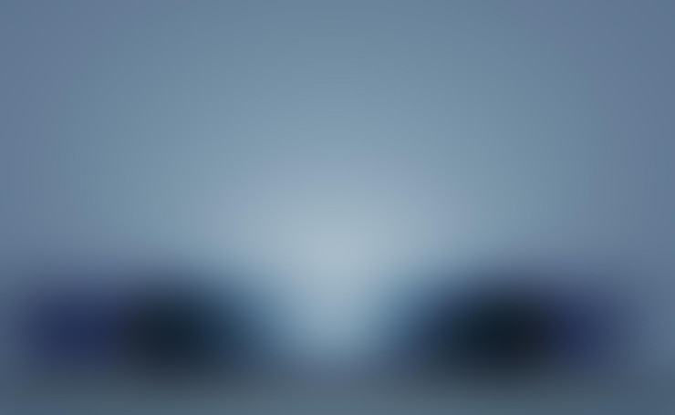 Free Photo abstract luxury gradient blue background smooth dark blue with black vignette studio banner