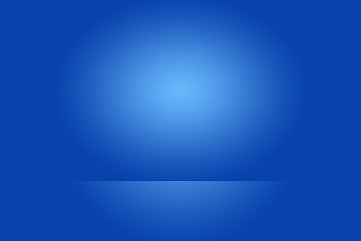 Free Photo abstract luxury gradient blue background. smooth dark blue with black vignette studio banner.
