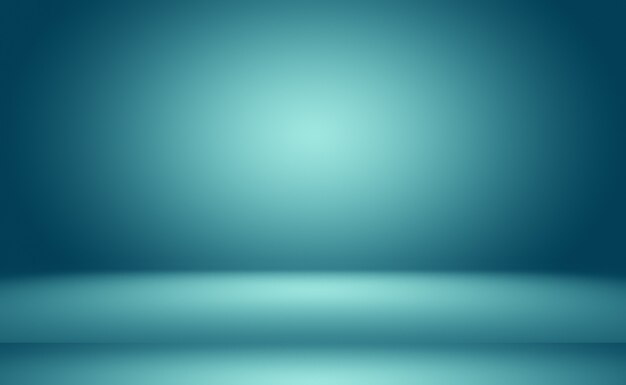 Abstract Luxury gradient Blue background. Smooth Dark blue with Black vignette Studio Banner.