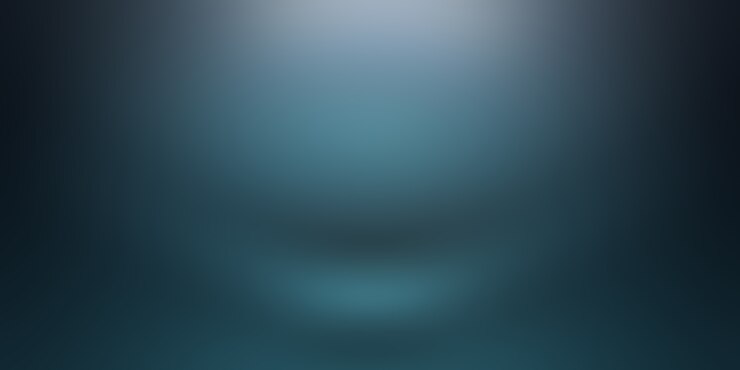 Free Photo abstract luxury gradient blue background. smooth dark blue with black vignette studio banner.