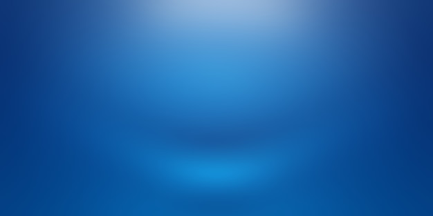 Абстрактный роскошный градиент синий фон. гладкий темно-синий с черной виньеткой studio banner. Бесплатные Фотографии