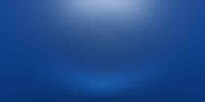 무료 사진 추상 럭셔리 그라데이션 파란색 배경입니다. 블랙 비네트 스튜디오 배너가 있는 부드러운 다크 블루.