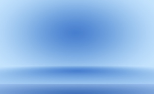 Free Photo abstract luxury gradient blue background. smooth dark blue with black vignette studio banner.