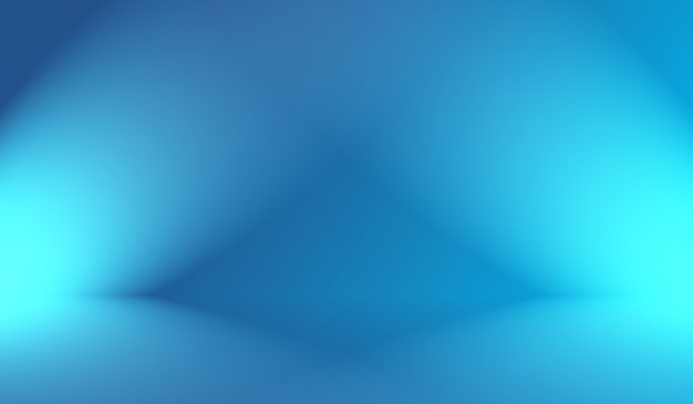 Abstract Luxury gradient Blue background. Smooth Dark blue with Black vignette Studio Banner.