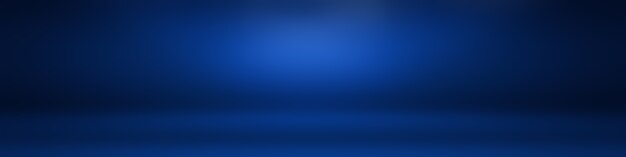 Abstract Luxury gradient Blue background. Smooth Dark blue with Black vignette Studio Banner.