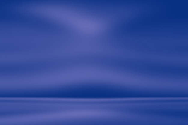Абстрактный роскошный градиент синий фон. Гладкий темно-синий с черной виньеткой Studio Banner.