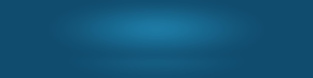 Абстрактный роскошный градиент Синий фон Гладкий темно-синий с черной виньеткой Studio Banner