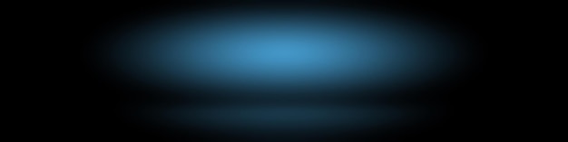 Free photo abstract luxury gradient blue background smooth dark blue with black vignette studio banner