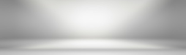Бесплатное фото Абстрактный роскошный простой размытый серый и черный градиент, используемый в качестве фоновой стены студии для отображения вашего п