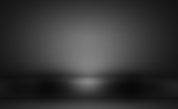 Free photo abstract luxury plain blur grey and black gradient used as background studio wall for display your p