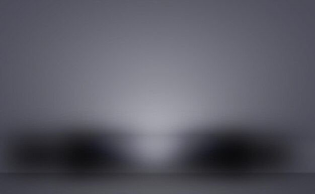 Free photo abstract luxury plain blur grey and black gradient used as background studio wall for display your p