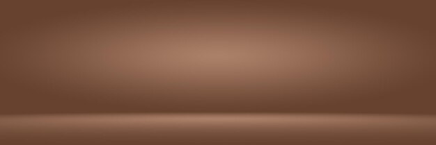 ビネットフレームのプレゼンテーションに使用される抽象的な豪華な無地のダークブラウンと茶色の壁紙の背景スタジオの背景ボード家具と床タイルのラミネート