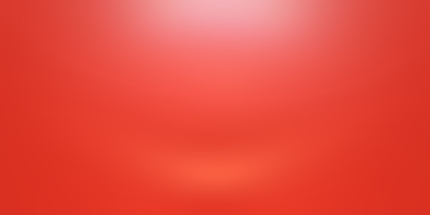 Бесплатное фото Абстрактный роскошный мягкий красный фон рождество валентина дизайн макета, студия, комната, веб-шаблон, бизнес-отчет с плавным кругом градиентного цвета.