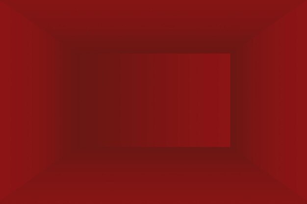 Абстрактный роскошный мягкий красный фон Рождество Валентина дизайн макета, студия, комната, веб-шаблон, бизнес-отчет с плавным кругом градиентного цвета.