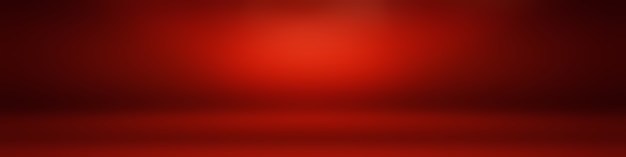 抽象的な豪華な柔らかい赤の背景クリスマスバレンタインレイアウトデザイン、スタジオ、部屋、webテンプレート、滑らかな円のグラデーションカラーのビジネスレポート。 無料写真