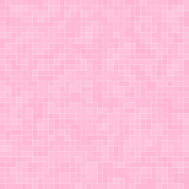 Abstract Luxury Sweet Pastel Pink Tone Wall Floor Tile Glass Seamless Pattern Mosaic Background Texture for Furniture Material.