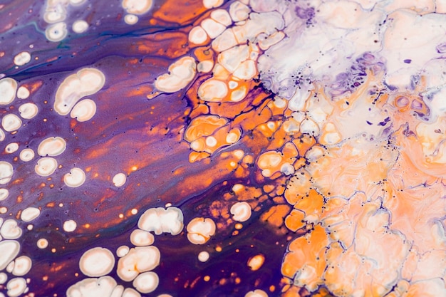 無料写真 抽象的な大理石アート紫の背景diy