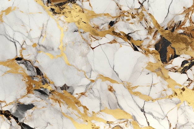 Abstract marble gold background