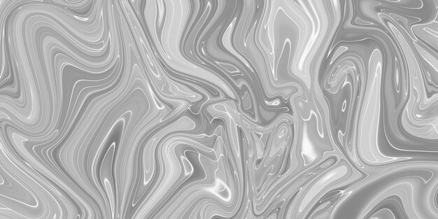 Abstract marble texture Black and white grey background Handmade technique