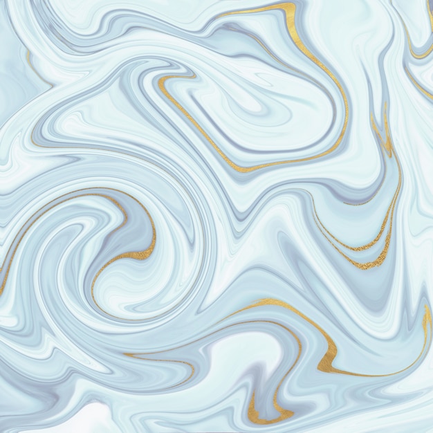 Abstract marble texture with gold highlights
