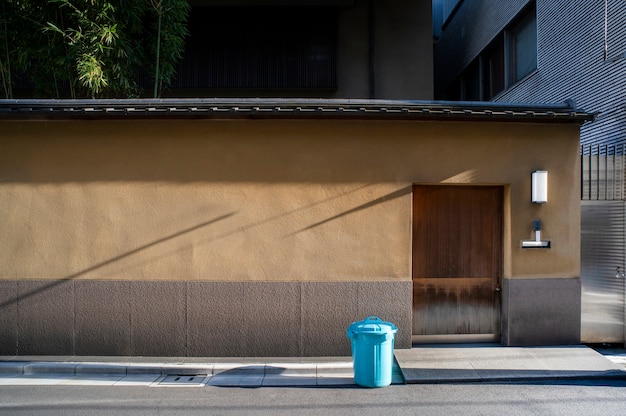 床と抽象的な最小限の背景