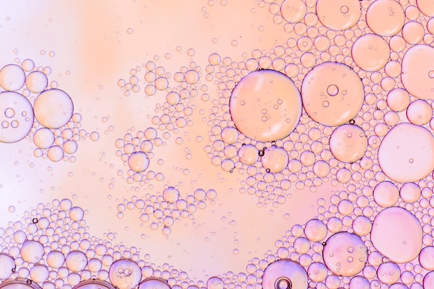 Mosaico astratto con bolle