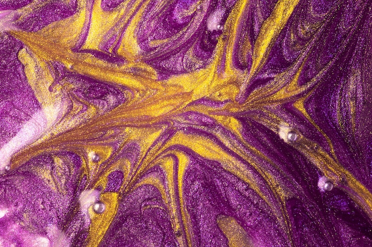 Free Photo abstract nail polish texture detail