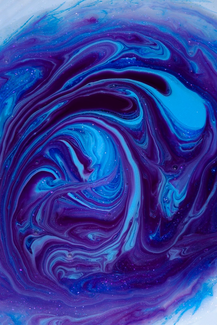 Free Photo abstract nail polish texture detail