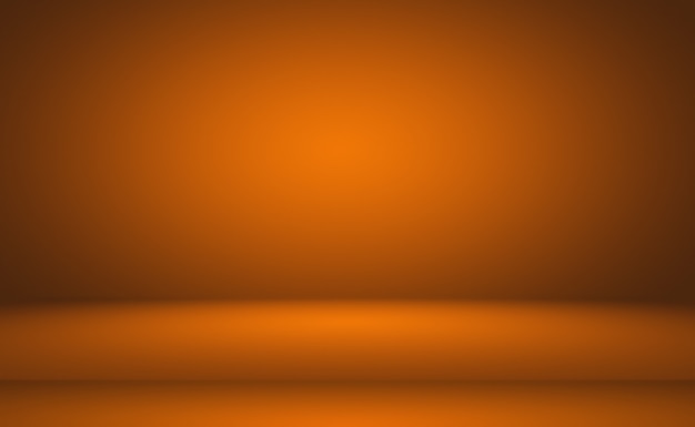 Abstract orange background layout design,studio,room, web template ,business report with smooth circle gradient color.