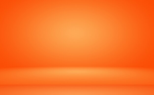 Abstract Orange background layout design,studio,room, web template ,Business report with smooth circle gradient color.