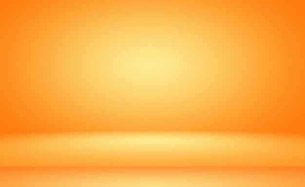 Abstract orange background layout design,studio,room, web template ,business report with smooth circle gradient color.