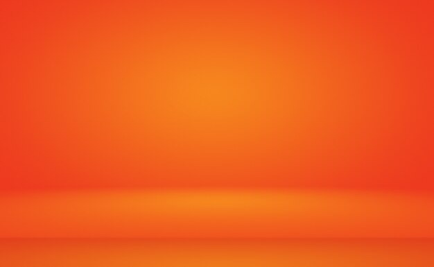 Abstract Orange background layout design,studio,room, web template ,Business report with smooth circle gradient color.