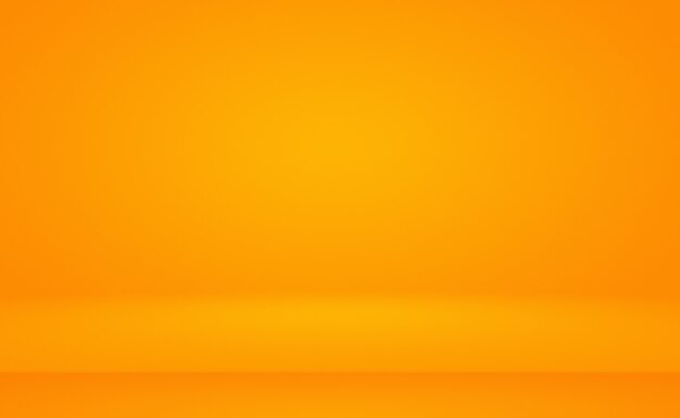 Абстрактный дизайн макета оранжевый фон, студия, комната, веб-шаблон, бизнес-отчет с плавным кругом градиентного цвета.