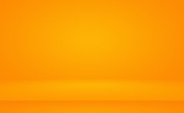 Abstract Orange background layout design,studio,room, web template ,Business report with smooth circle gradient color.