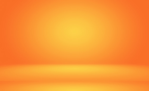 Free photo abstract orange background layout designstudioroom web template business report with smooth circle g...