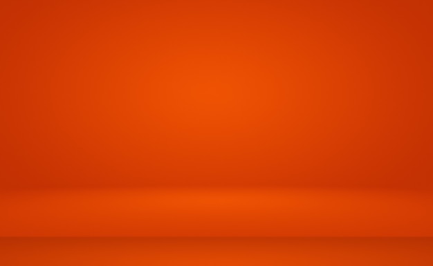 Abstract orange background layout designstudioroom web template business report with smooth circle g...