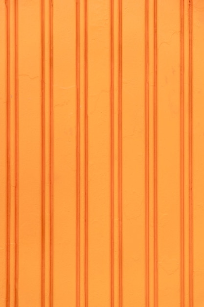 추상 오렌지 강철 벽