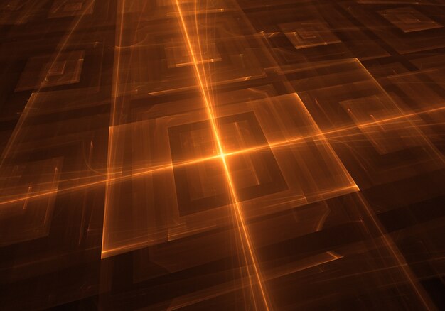 Abstract orange techo light background