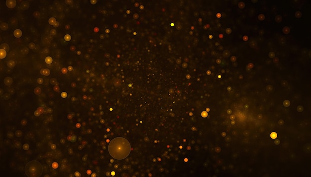 Abstract particles or glitter background