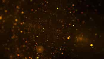 Бесплатное фото Абстрактные частицы или блеск фон